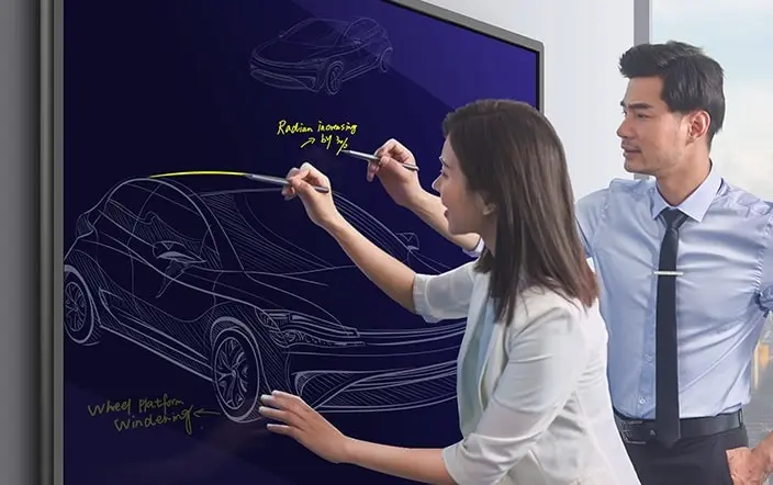 Smartboard In The Meeting Room