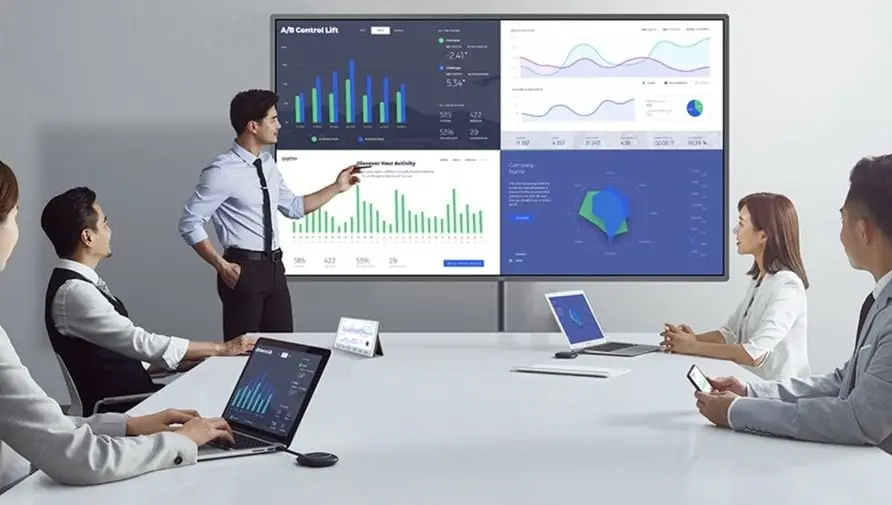 Smartboard in The Meeting Room